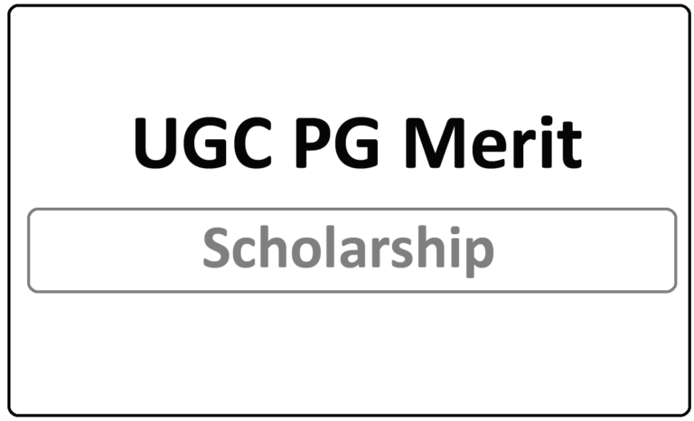 UGC PG Merit Scholarship 2024 for University Rank Holders